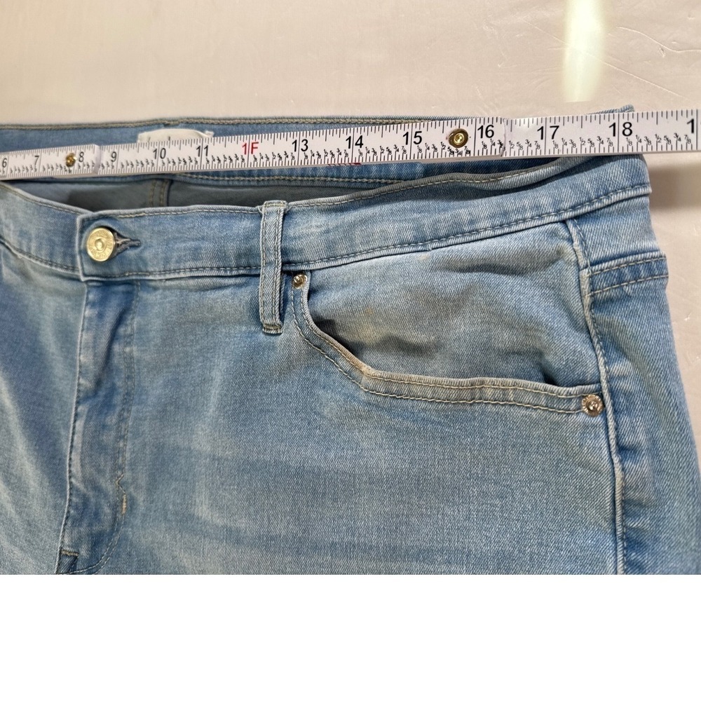 NICOLE MILLER NY Womens‎ Jeans 18 Soho High Rise Slim Straight Cropped Stretch - Picture 8 of 11